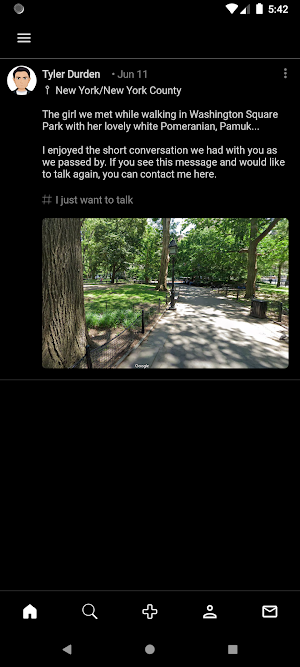 Invenire: Missed Connections Screenshot 3