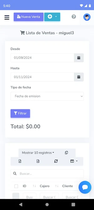 CoPOS Screenshot 3