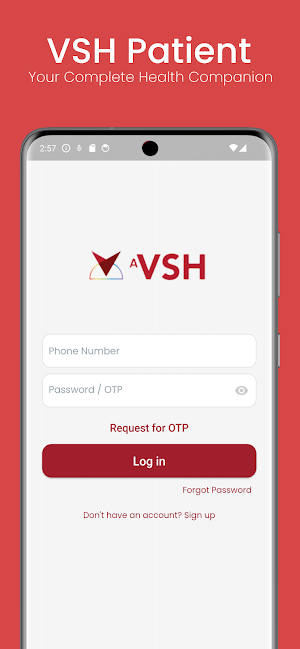 VSH Patient Screenshot 0
