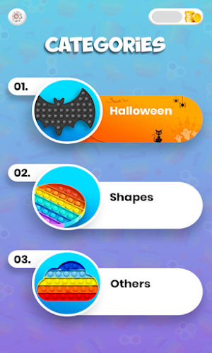 Antistress Fidget Toy Popit 3D Screenshot 1