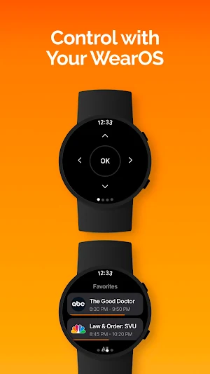 Orange TV Remote Control Screenshot 3