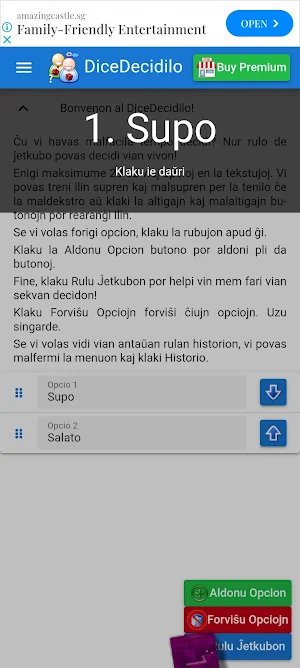 DiceDecidilo Screenshot 3