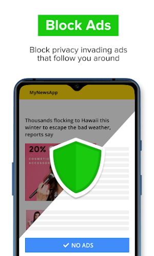 Adblock - Private Adblocker Browser App Screenshot 0