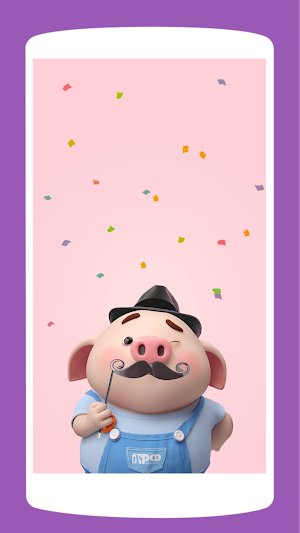Cute Little Pig Wallpaper 4K Screenshot 2