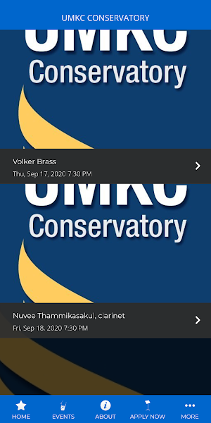 UMKC Conservatory Screenshot 1