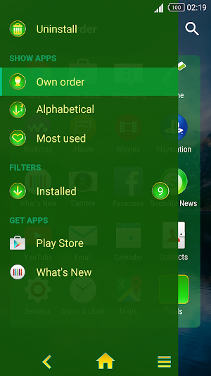 mountain fog | Xperia™ Theme Screenshot 2