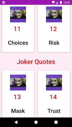 Joker Sayings Screenshot 2