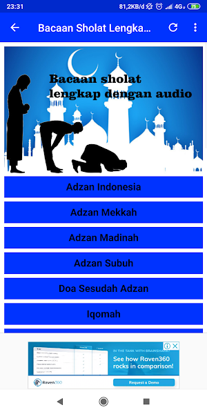 Bacaan Sholat Lengkap Dengan Screenshot 1