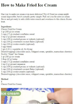 Ice Cream Recipes Guide Screenshot 3