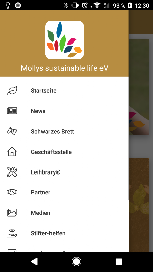 Mollys sustainable life e.V. Screenshot 2