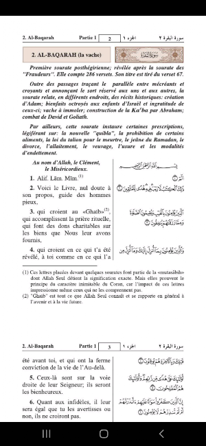 Lire le Coran en français Screenshot 1