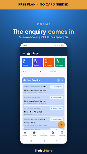 TradeLinkers: Jobs & Invoices Screenshot 1