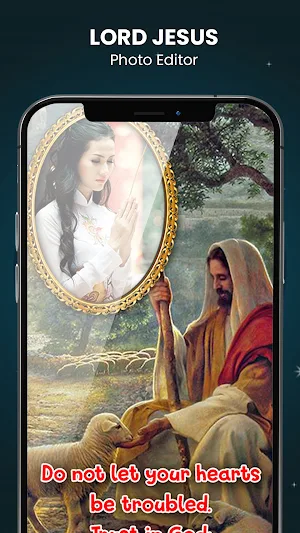 Lord Jesus Photo Editor Frames Screenshot 2