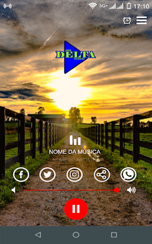 Rádio Delta Fm Web MS Screenshot 1