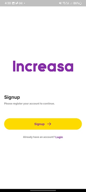 Increasa Screenshot 1