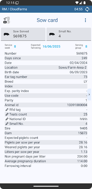 Cloudfarms Mobile Screenshot 2