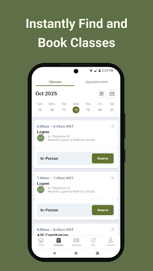 Nourish Lagree and Wellness Screenshot 2