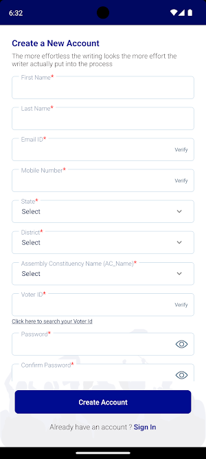 VoterMood Screenshot 2