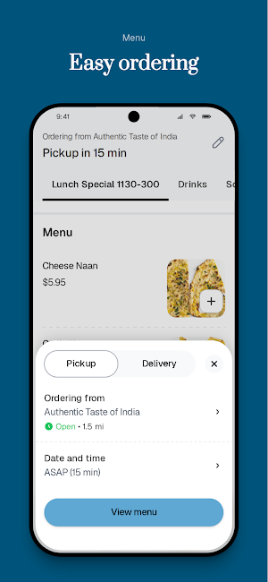 Authentic Taste of India Screenshot 2