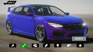 Type-R Civic Drive Game 2025 Screenshot 2