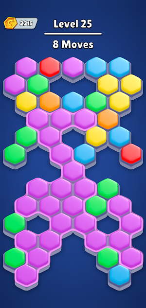 Hexa Fill: Color Sort Puzzle Screenshot 3