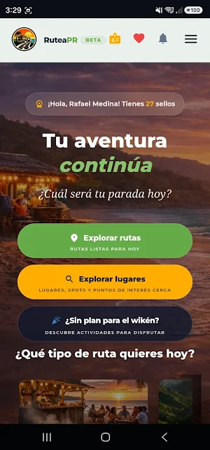 RuteaPR Screenshot 0