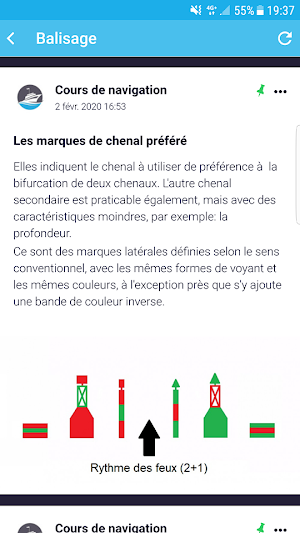Cours de navigation maritime Screenshot 2
