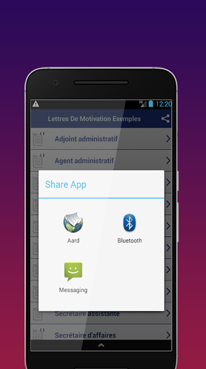 Lettres de motivation : Exemples & Modèles Screenshot 3
