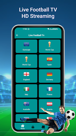Live Football TV HD Streaming Screenshot 0