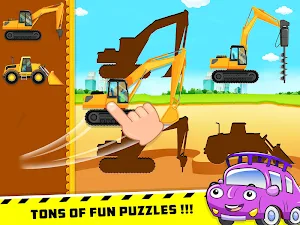 Vehicles Puzzles For Kids Screenshot 1
