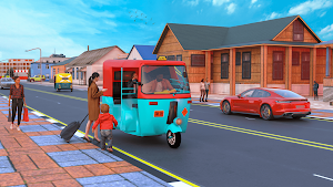 TukTuk Auto Rickshaw Simulator Screenshot 1