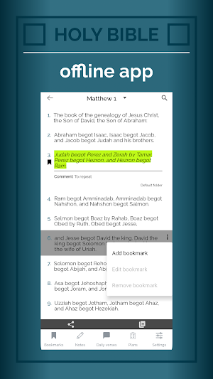 New King James Version Bible Screenshot 1