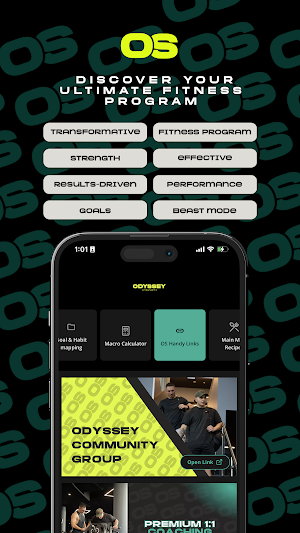 Odyssey Strength App Screenshot 2