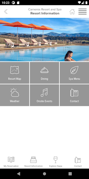 Carneros Resort and Spa Screenshot 2