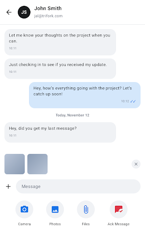 Tiris Messenger Screenshot 3
