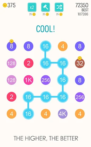 2 For 2: Connect the Numbers Puzzle Screenshot 2