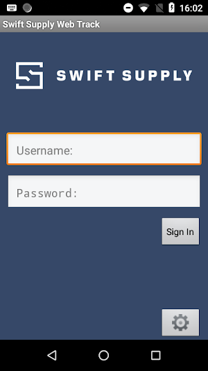 Swift Supply Web Track Screenshot 0