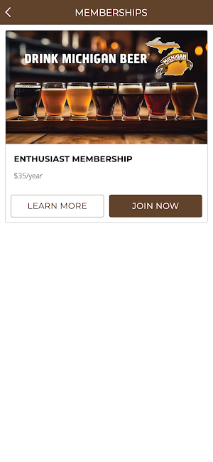 Michigan Brewers Guild Screenshot 1