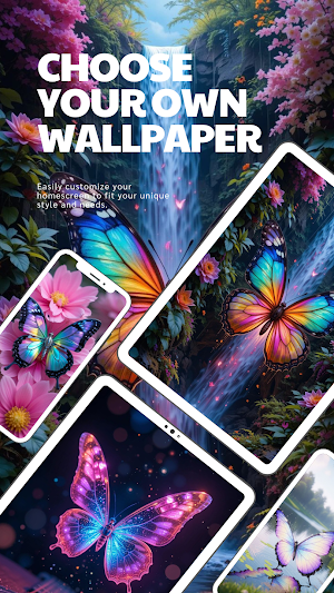 Butterfly Aesthetic Wallpaper Screenshot 1