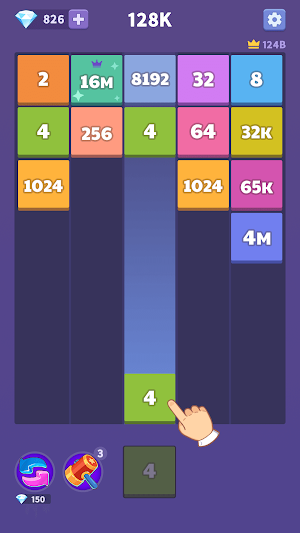 2048 Merge Block Number puzzle Screenshot 0