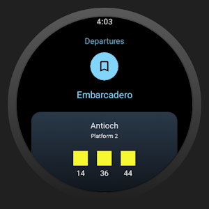 BART - Train Schedule Screenshot 3