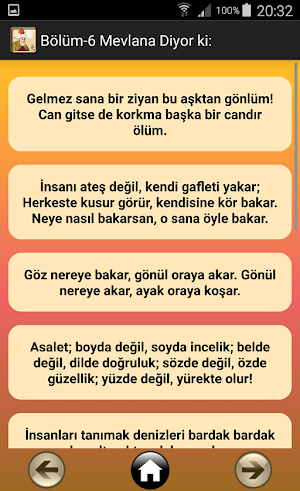 Mevlana'dan Veciz Sözler Screenshot 1