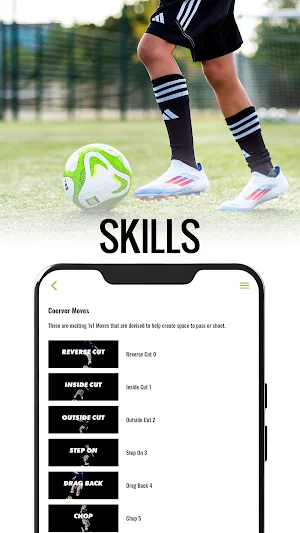 Coerver Soccer Skills Screenshot 2