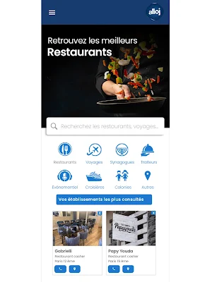 Alloj Restos & Voyages Cacher Screenshot 3