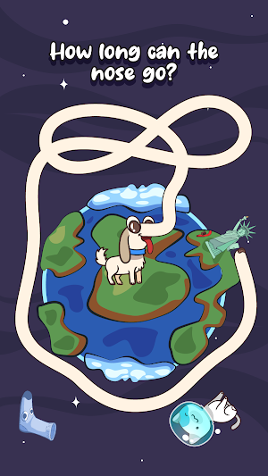 Long Nose Dog: Draw To Eat Screenshot 2