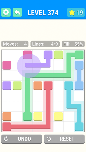 connect the color! -暇つぶし脳トレ- Screenshot 0