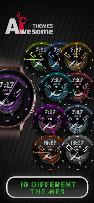 Gearex - Hybrid Watch Face Screenshot 2