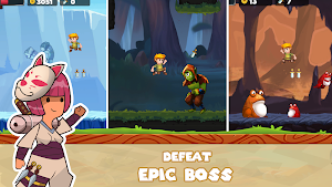 Tiny Jack: Platformer Adventures (PVP Multiplayer) Screenshot 2