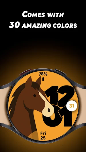 Minimal Animals - Watch face Screenshot 2