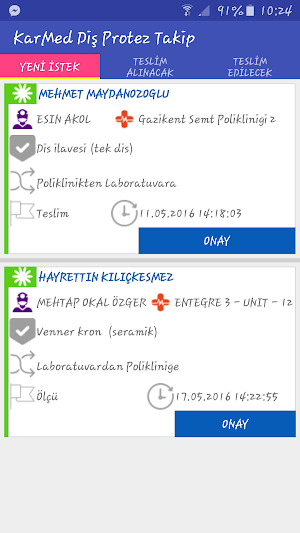 Diş Protez Takip Screenshot 0